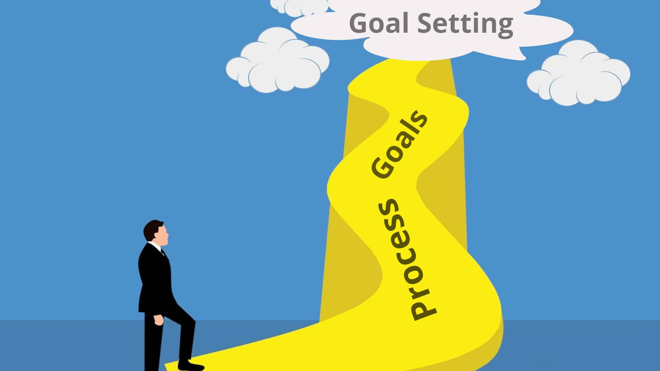 Goal setting. Set goals. Goal setting event. Person goal.